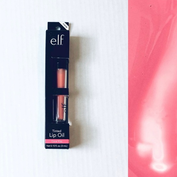 elf Tinted Lip Oil Coral Kiss - Picture 1 of 9